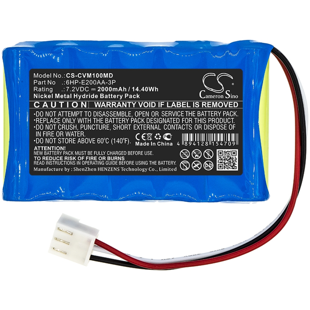 Sostituzione della batteria compatibile per Care vision 6HP-E200AA-3P