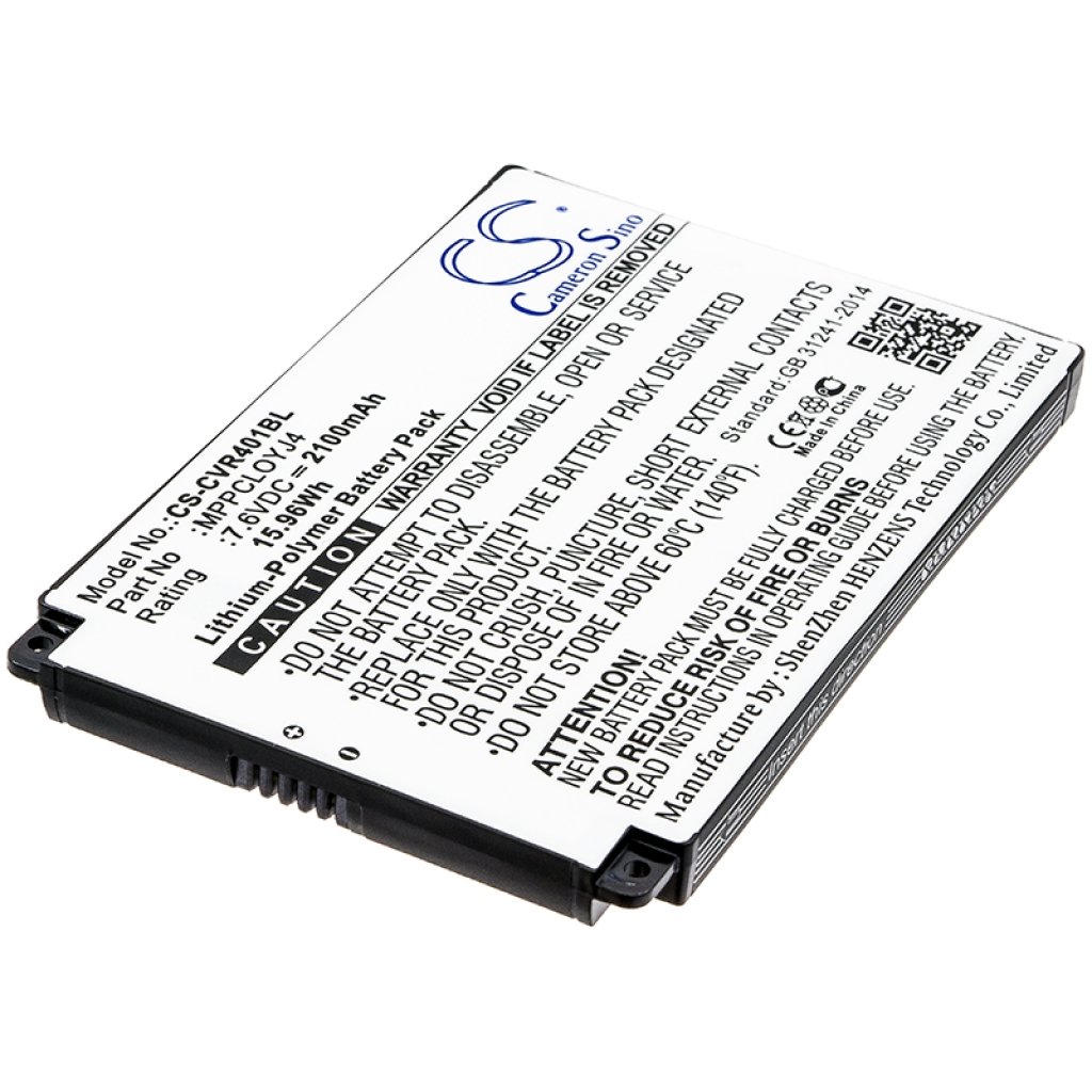 Batterie Terminale di pagamento Batteria CS-CVR401BL