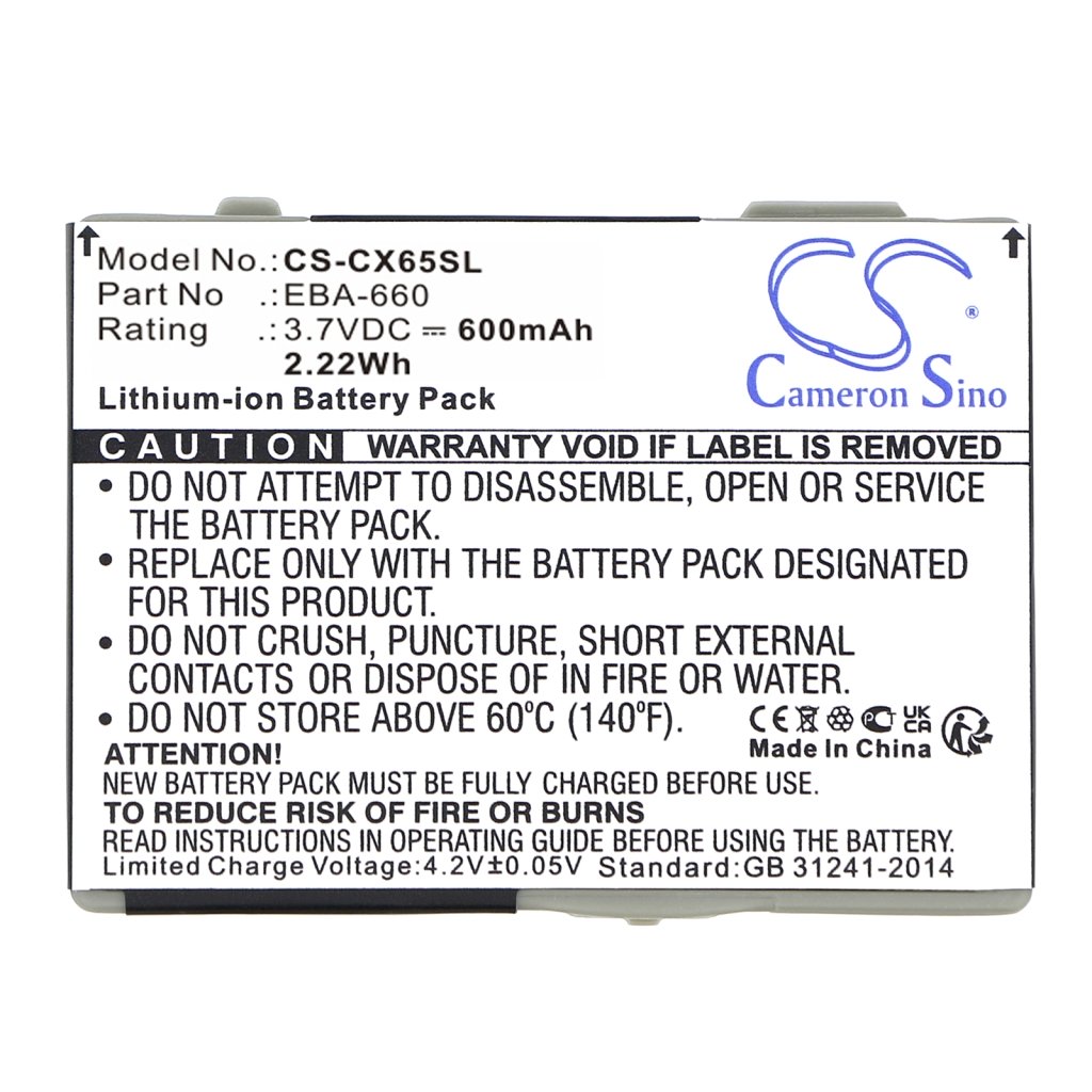 Batterie Sostituisce EBA-760