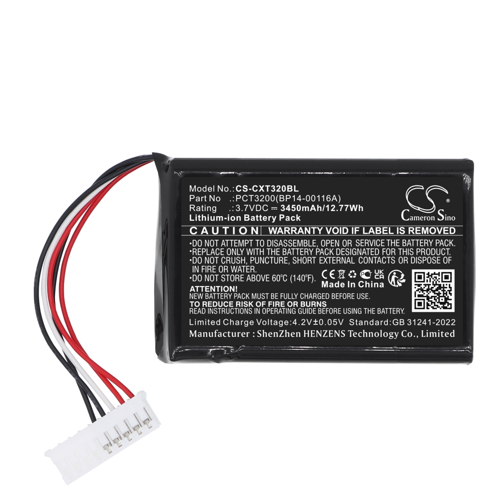 Codice a barre, batteria dello scanner C-one CS-CXT320BL