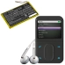 Batterie Batteria MP3, MP4, PMP CS-DA006SL