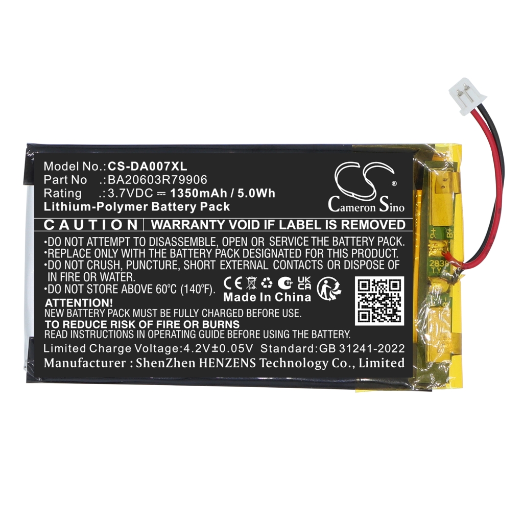 Batteria compatibile con Creative CS-DA007XL