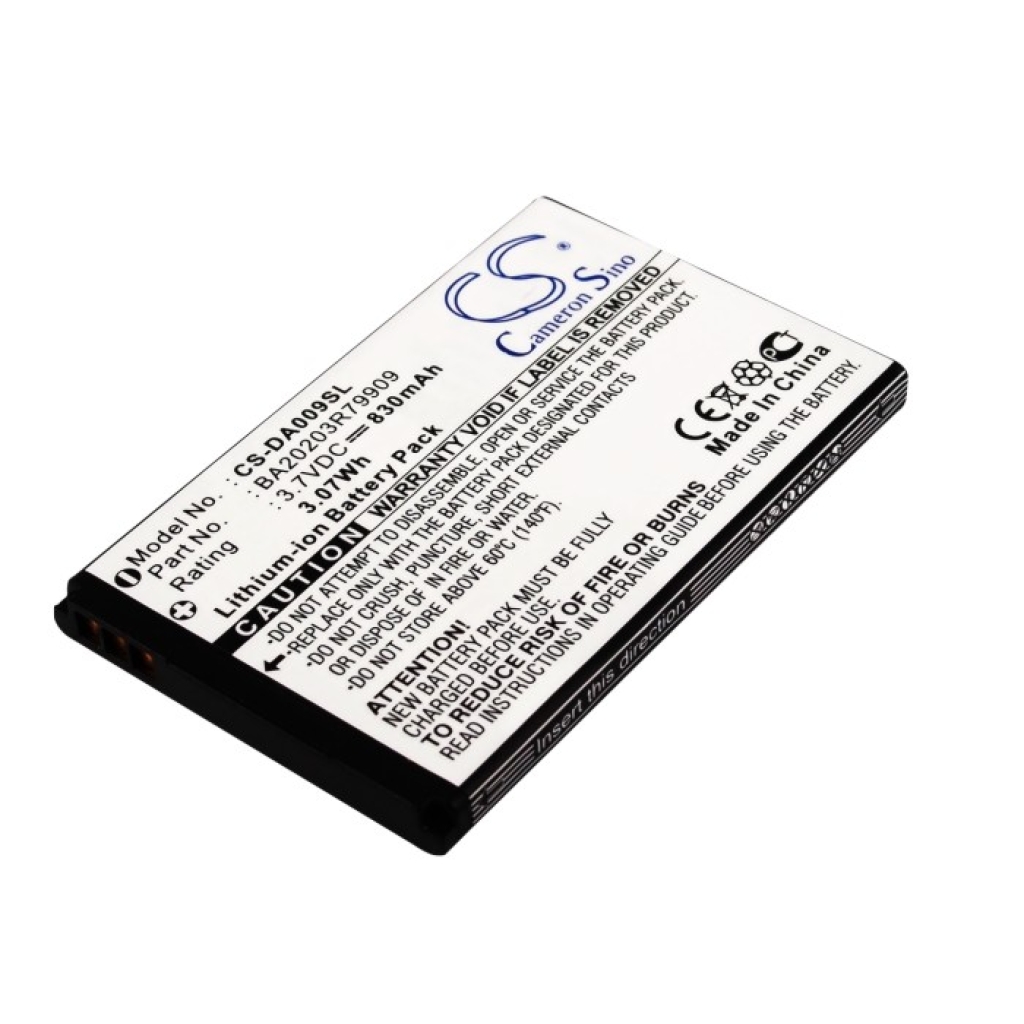 Batterie Batteria MP3, MP4, PMP CS-DA009SL