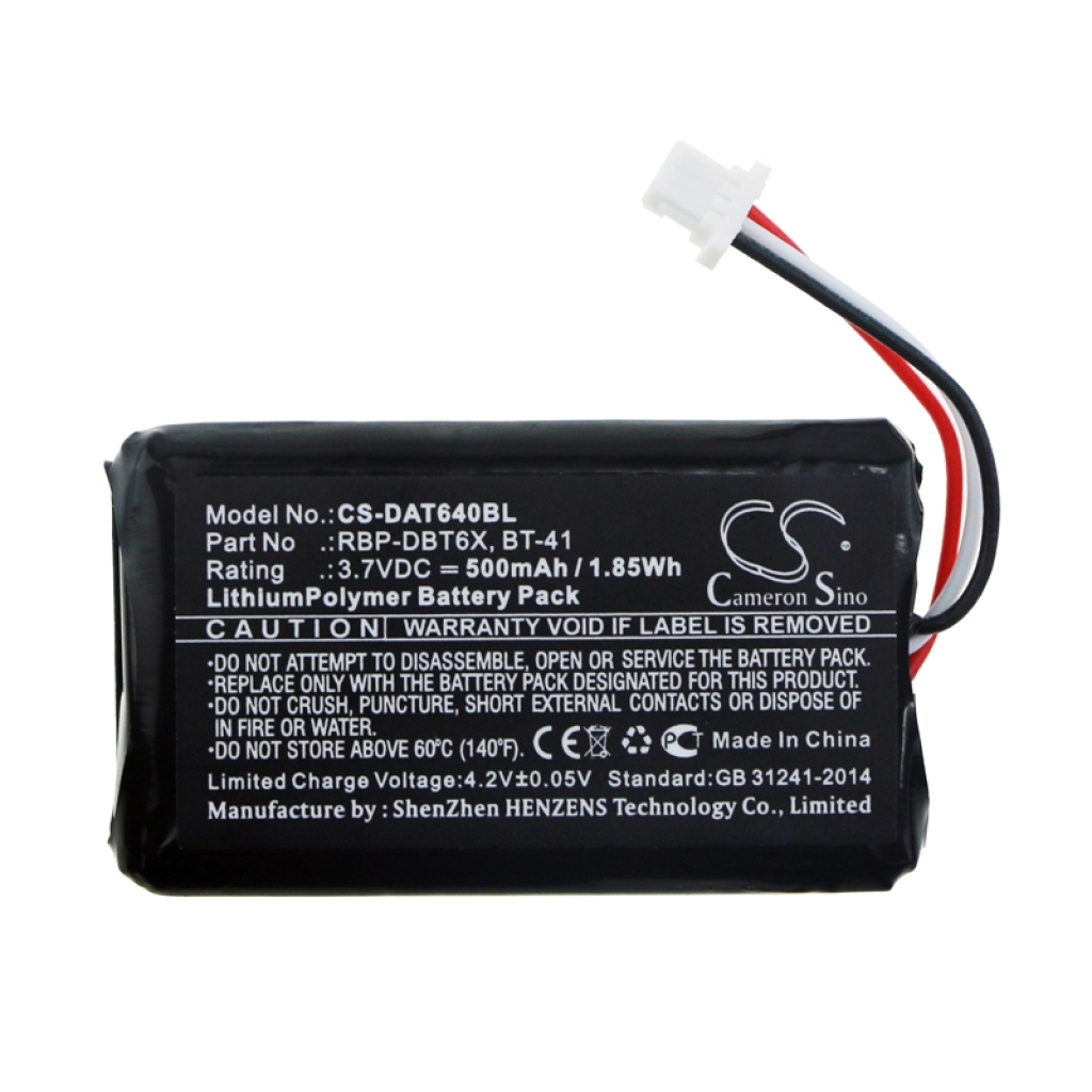 Batterie Sostituisce RBP-DBT6X