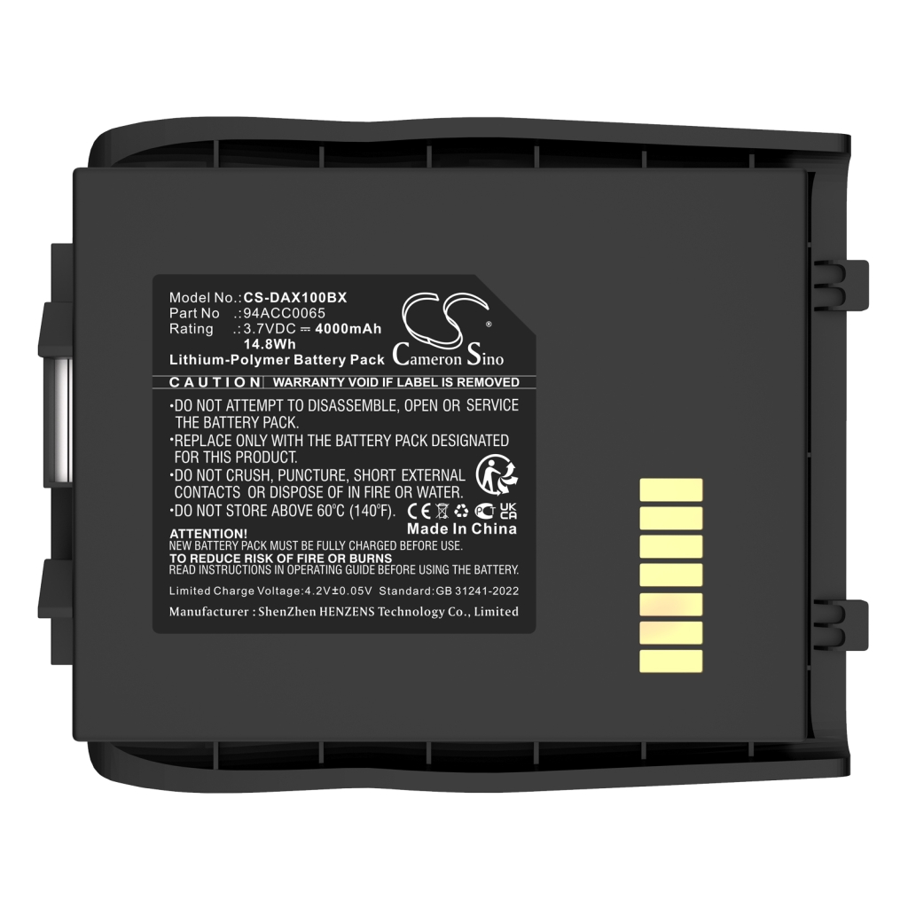 Codice a barre, batteria dello scanner Datalogic LYNX
