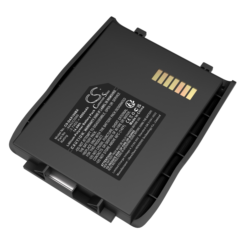 Batterie Codice a barre, batteria dello scanner CS-DAX100BX