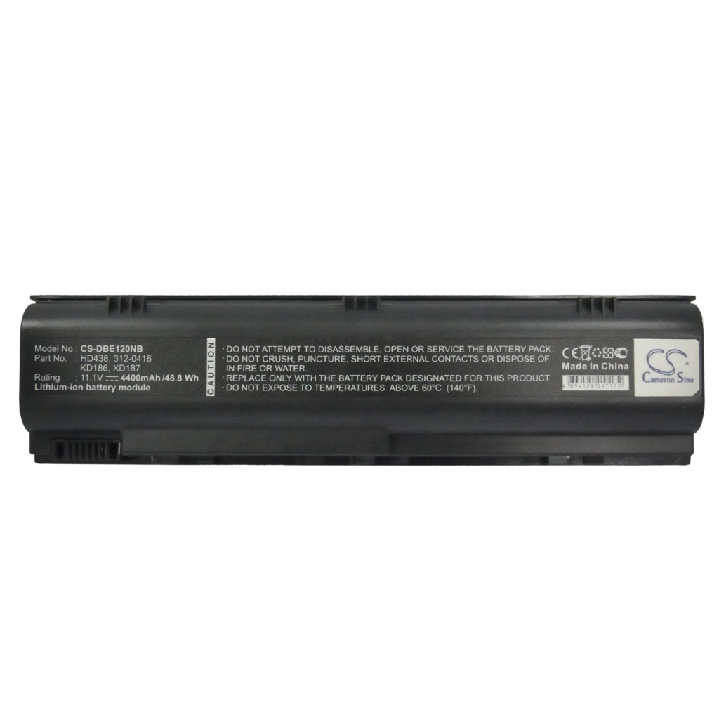 Batteria notebook DELL CS-DBE120NB