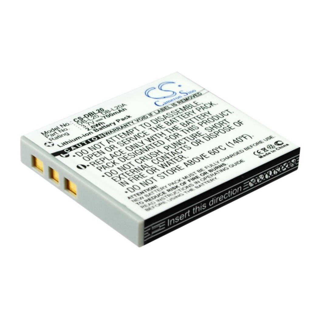 Batteria della fotocamera Sanyo Xacti VPC-C5E