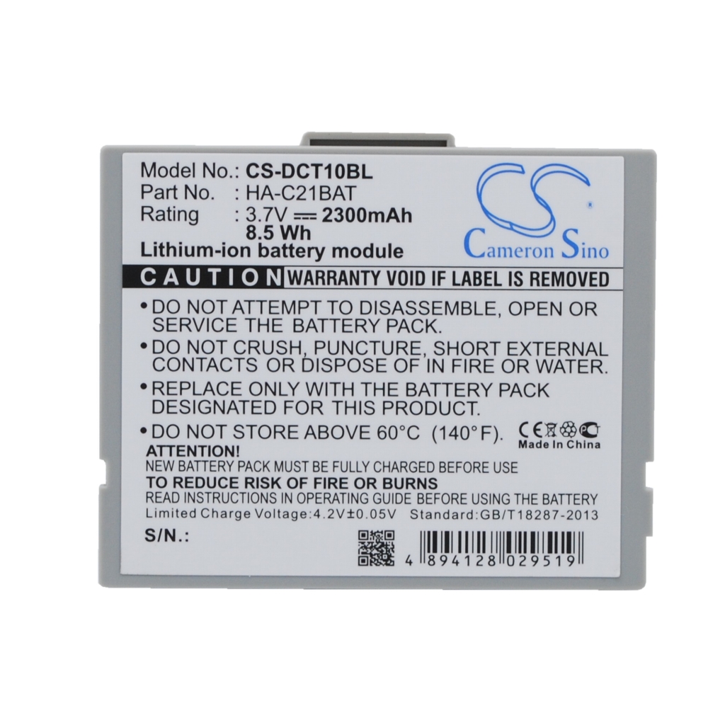 Sostituzione della batteria compatibile per CASIO HA-C21BAT