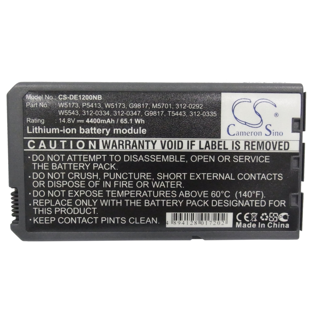 Batterie Sostituisce 312-0347