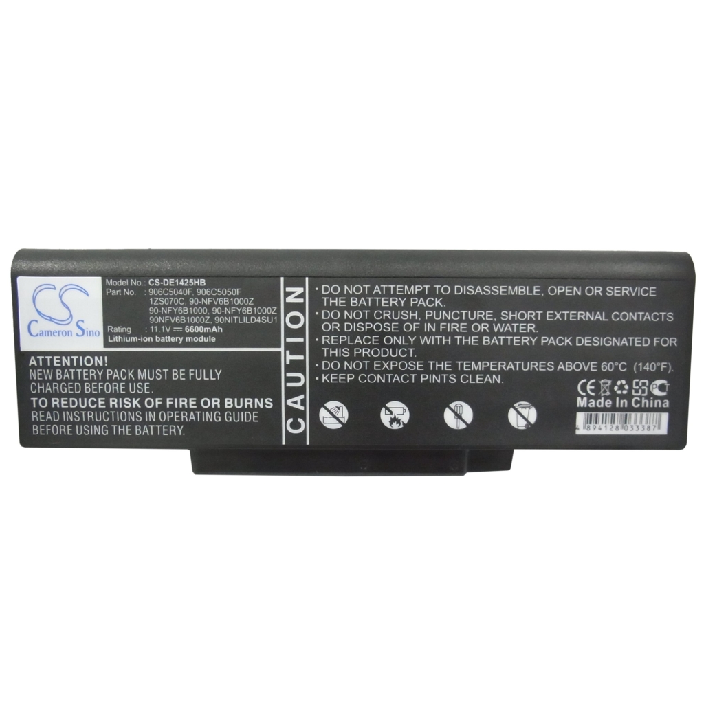 Notebook battery Gigabyte CS-DE1425HB