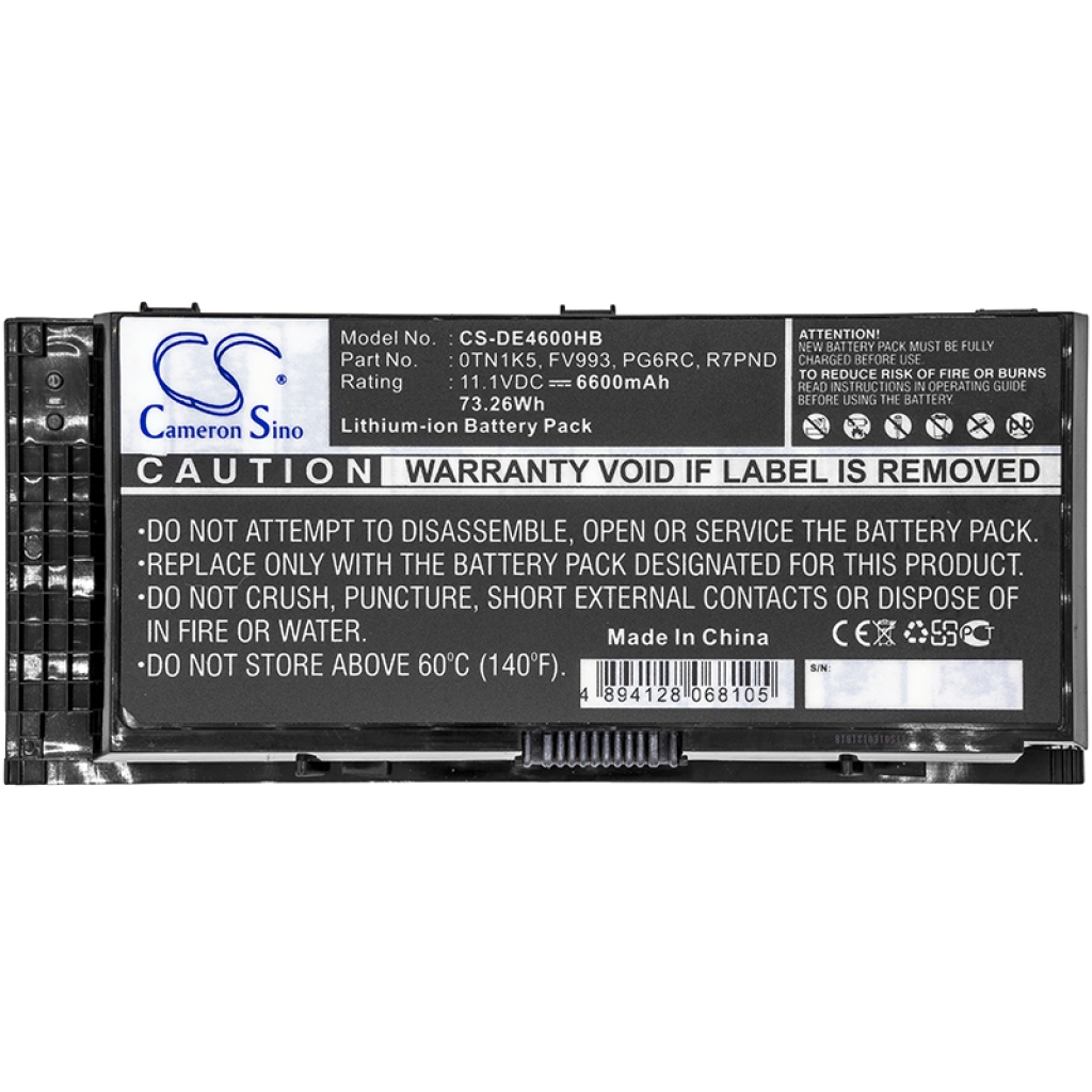 Batterie Sostituisce WD6D1