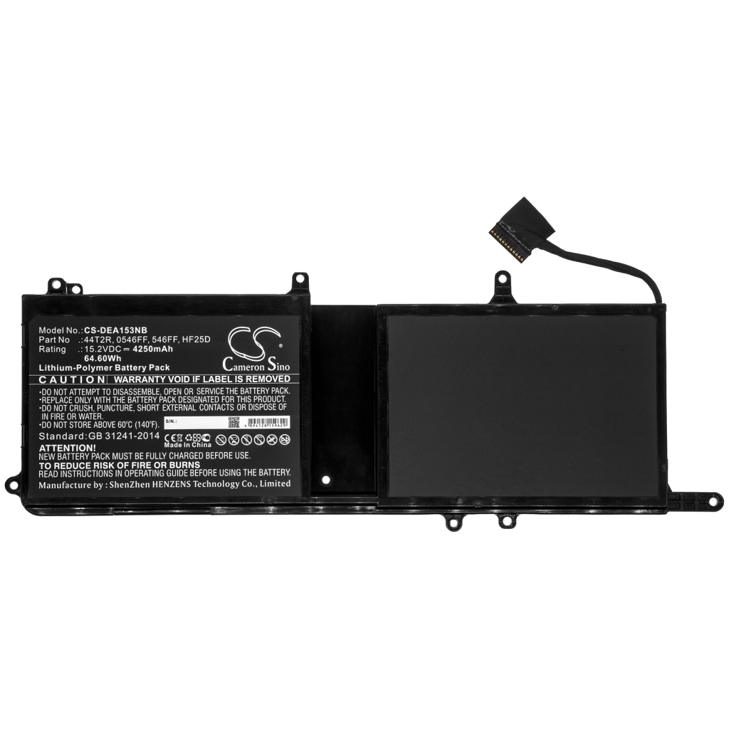 Batterie Sostituisce 0546FF