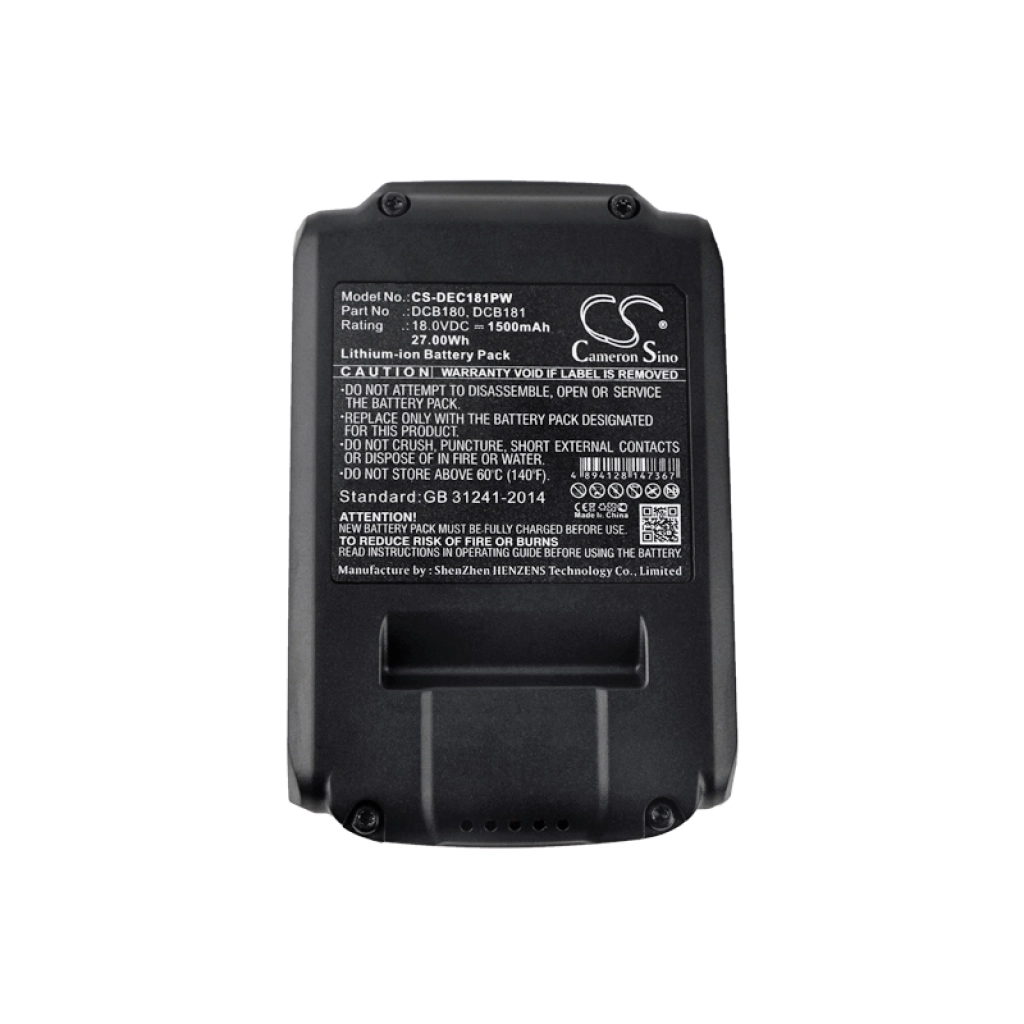 Batterie Batteria industriale CS-DEC181PW