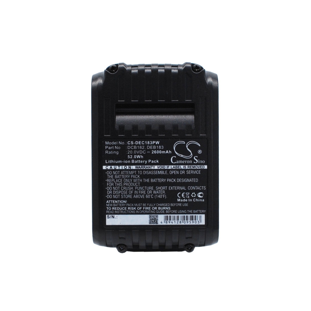 Batteria industriale Dewalt CS-DEC183PW