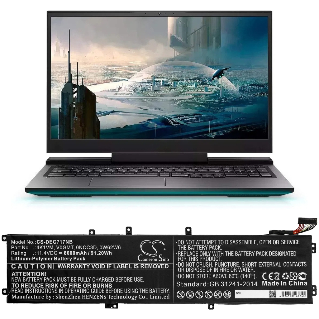 Batterie Sostituisce 0W62W6