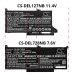 Batteria notebook DELL Latitude 7290-8M9F9 (CS-DEL127NB)