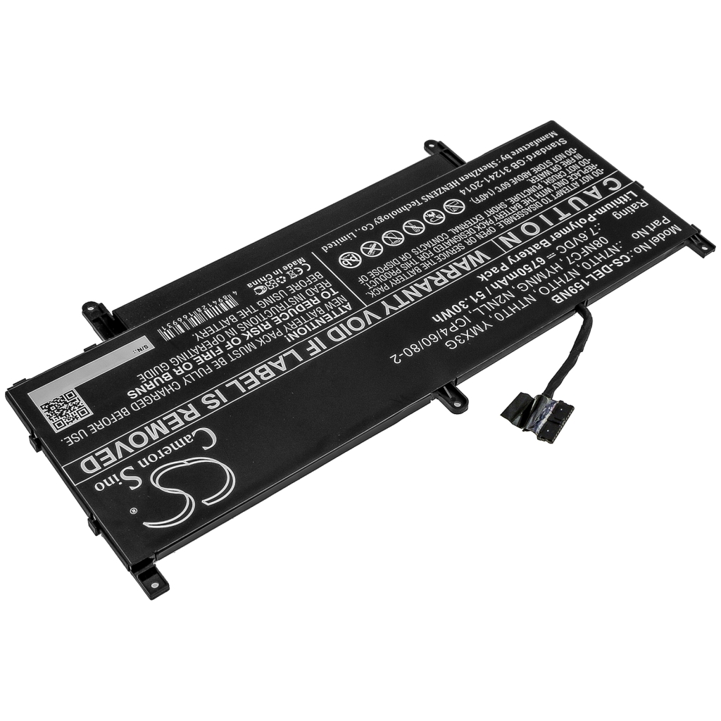 Batteria compatibile con DELL CS-DEL159NB