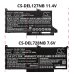 Batterie Sostituisce 0PGFX4