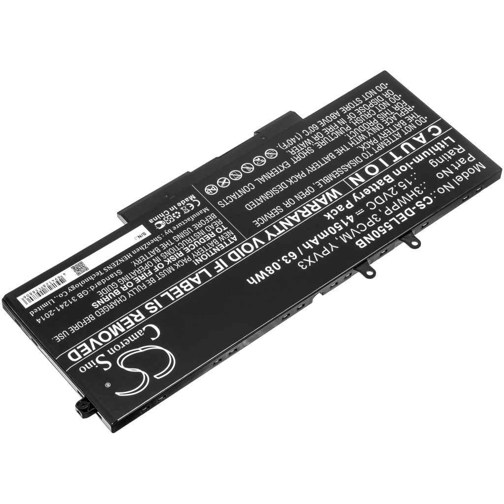 Batteria compatibile con DELL CS-DEL550NB