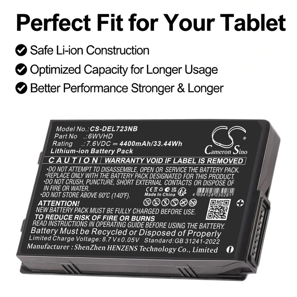 Batteria per DELL T06H