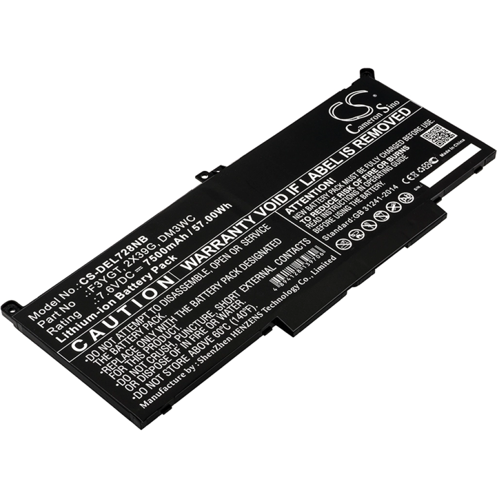 Batterie Batteria notebook CS-DEL728NB