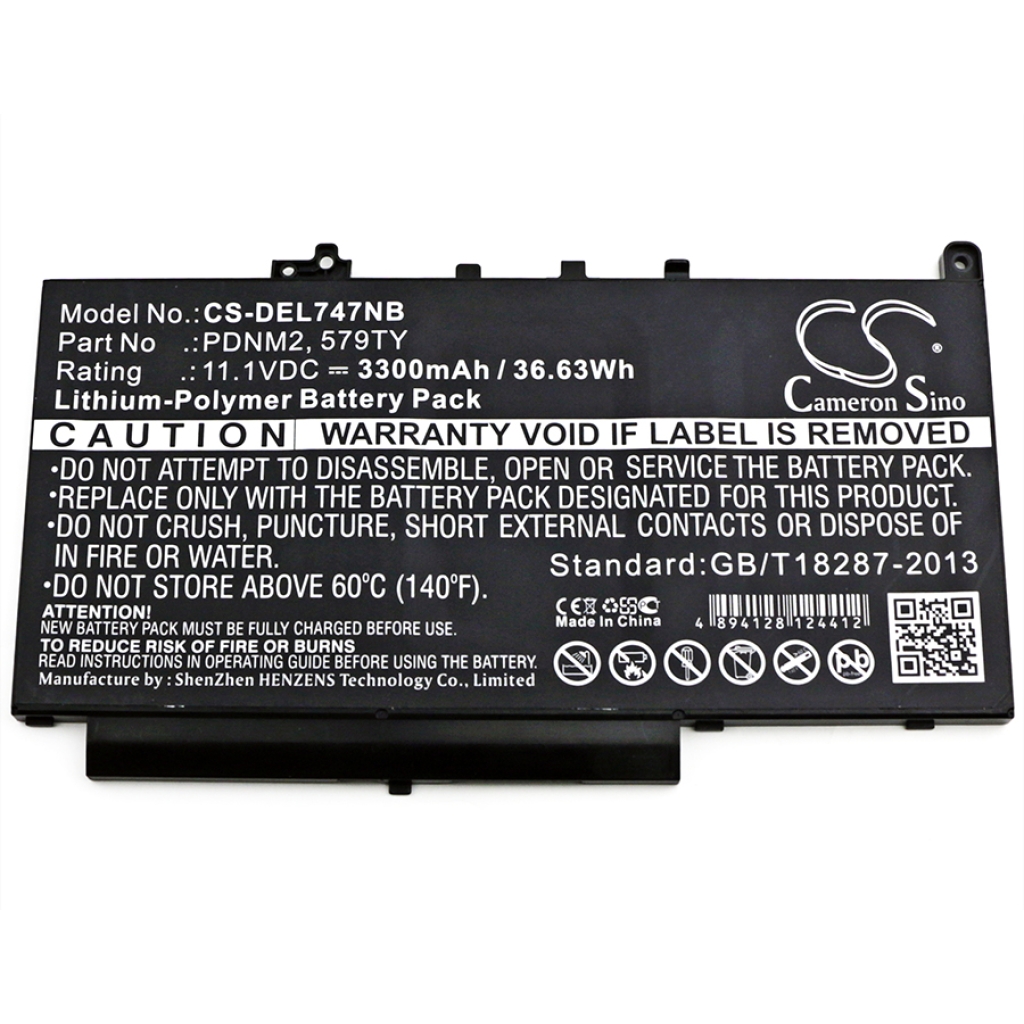 Batteria notebook DELL CS-DEL747NB