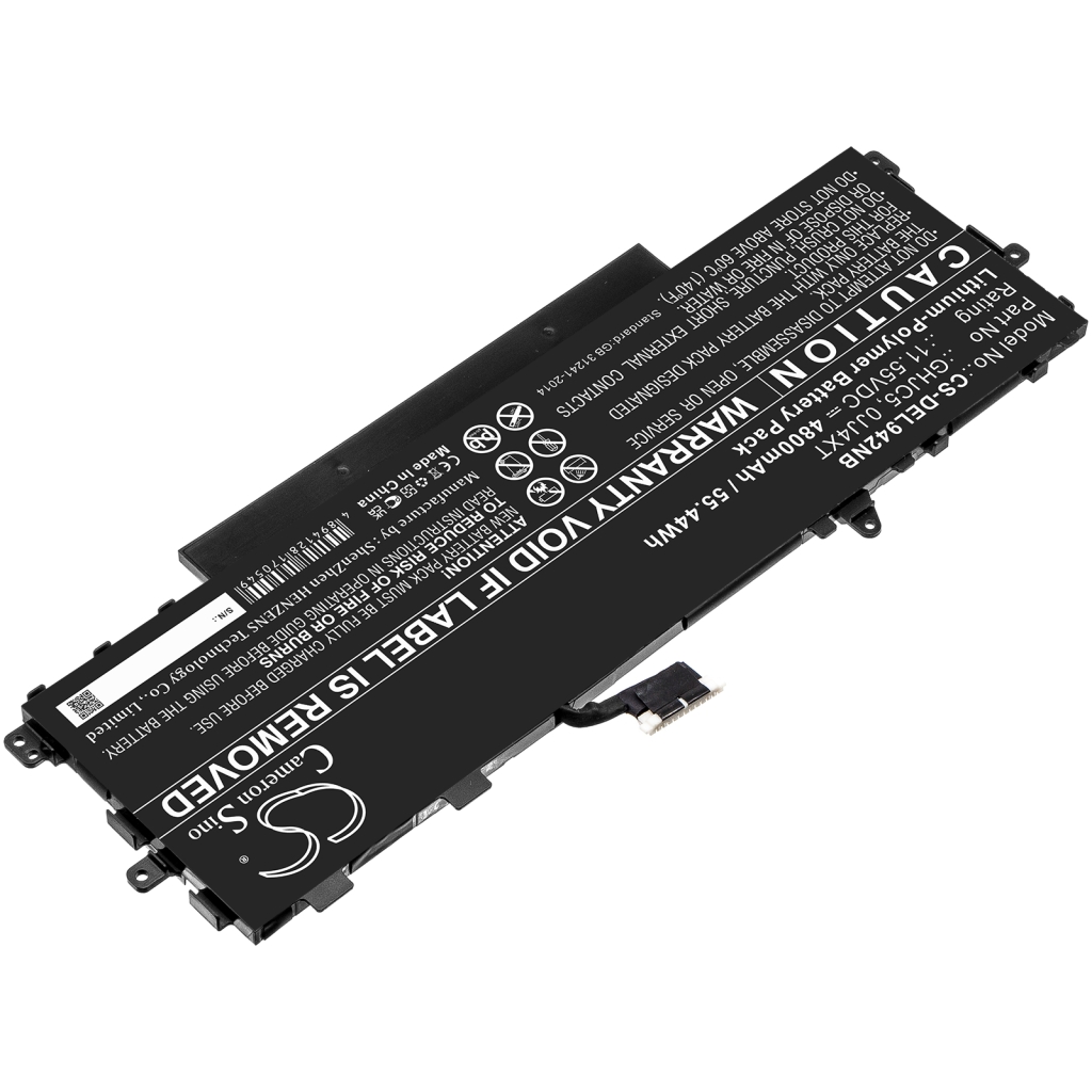 Sostituzione della batteria compatibile per DELL 0JJ4XT,GHJC5