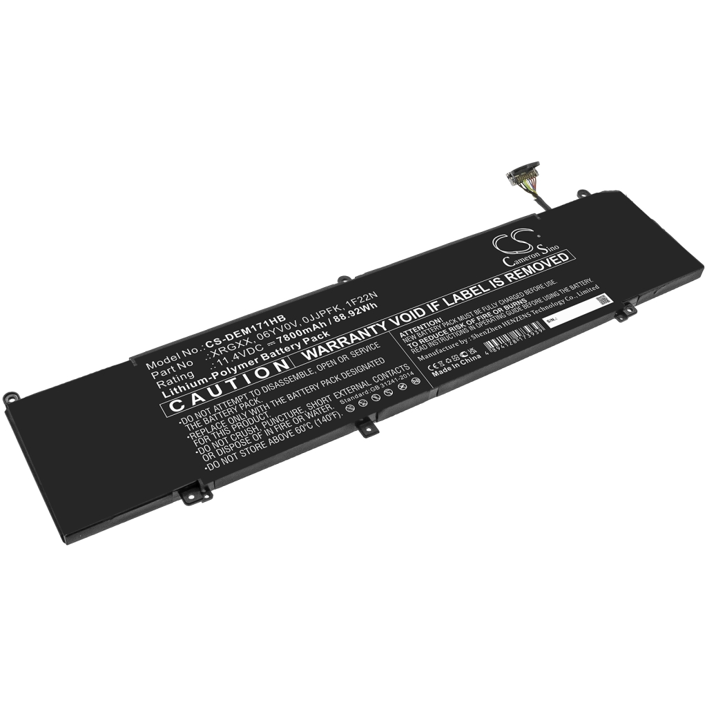 Batterie Sostituisce 0JJPFK
