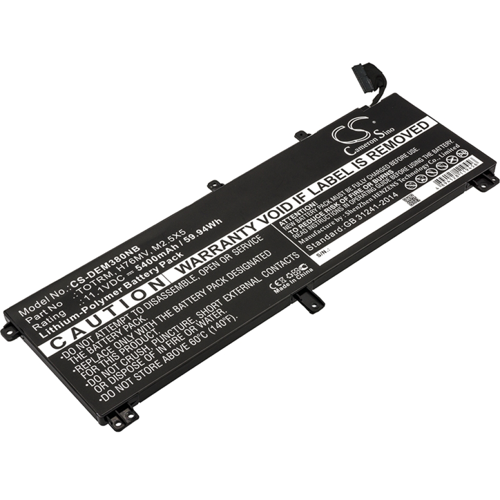 Battery Replaces H76MV