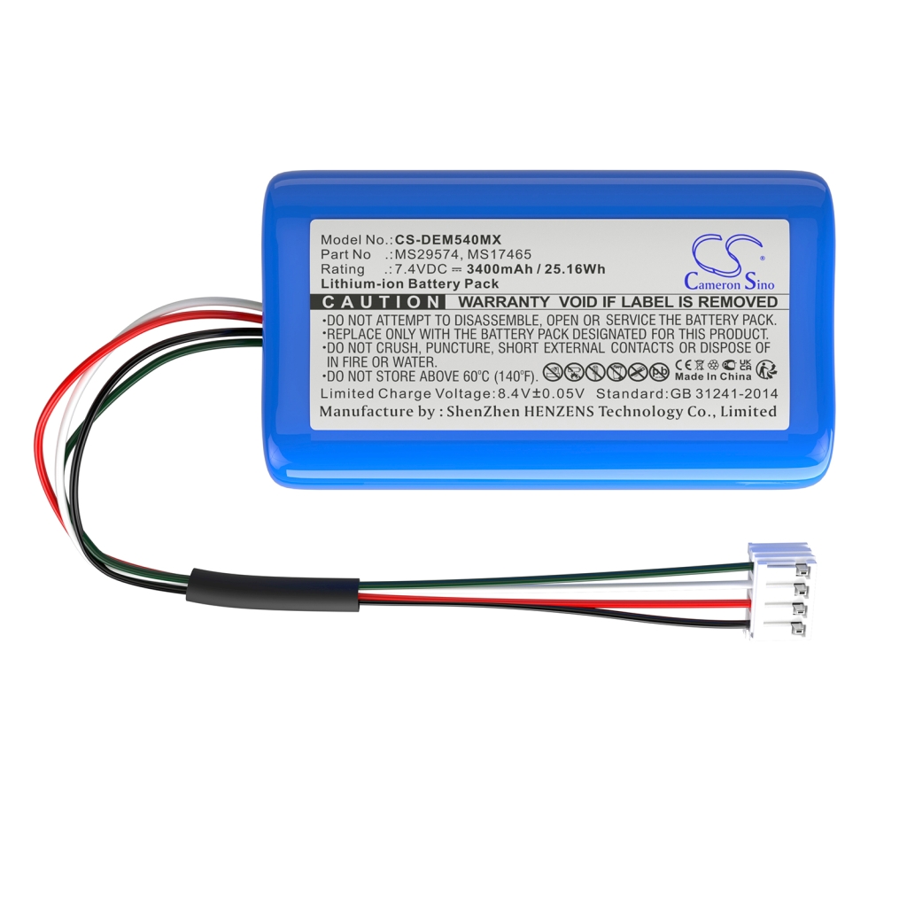 Sostituzione della batteria compatibile per Drager MS17465,MS29574