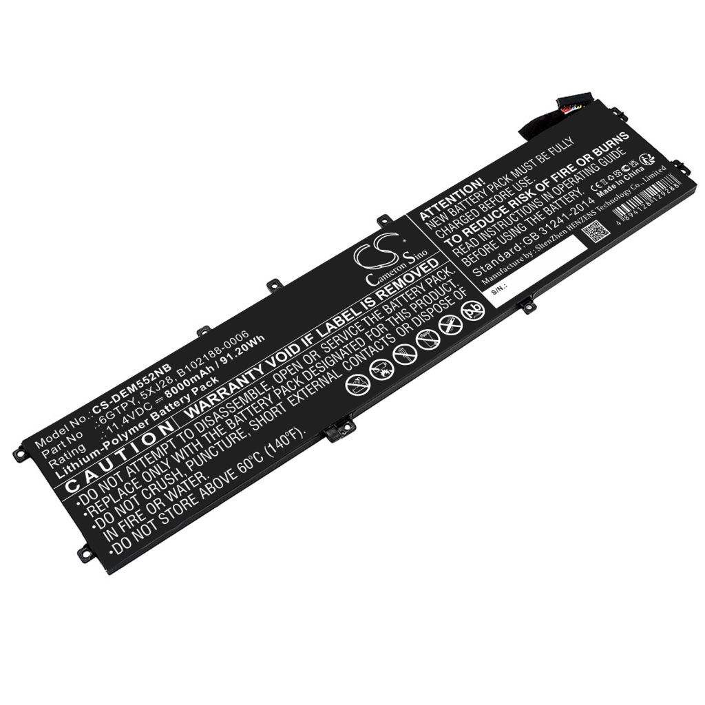 Batterie Sostituisce B07GVPFFHT