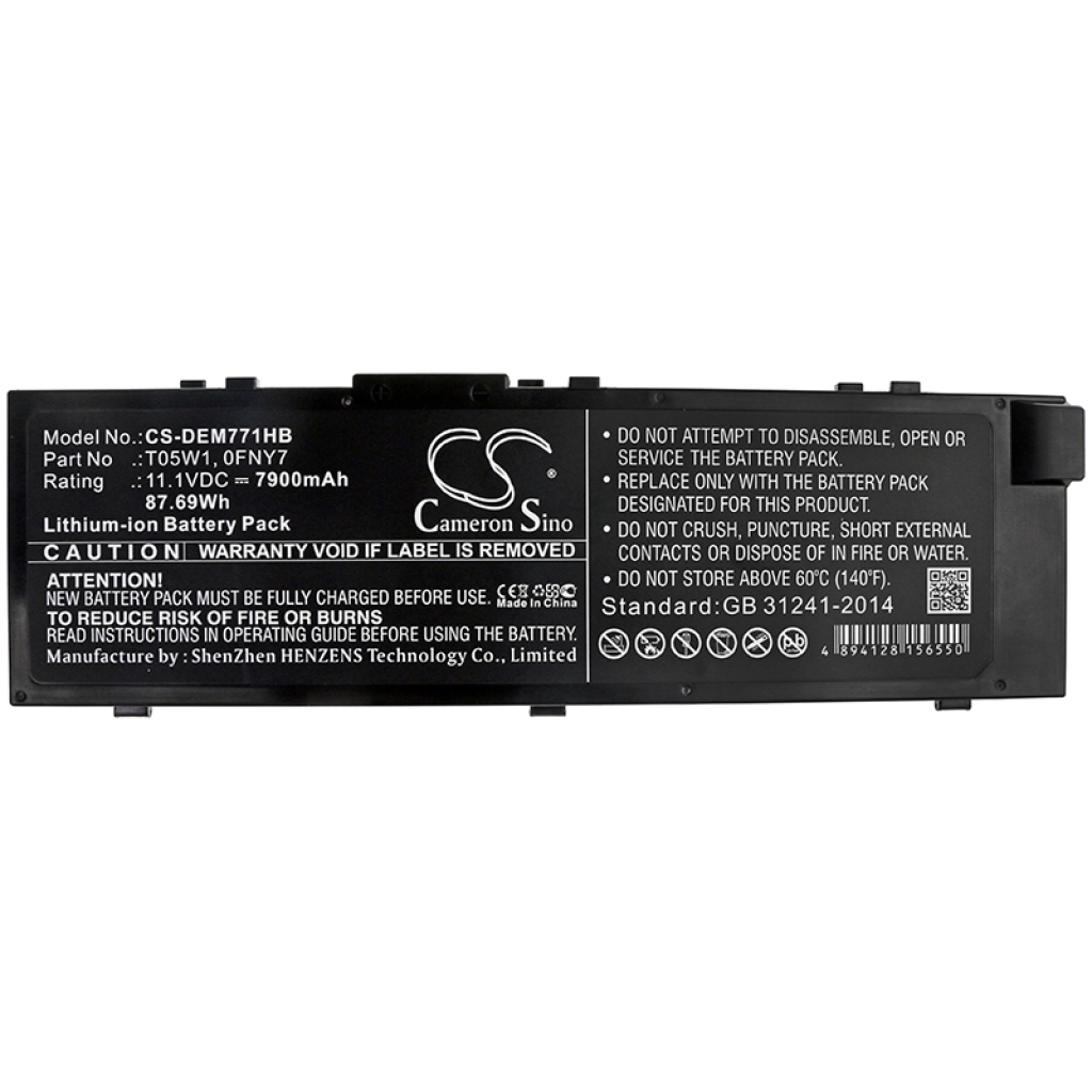 Batterie Sostituisce 0FNY7