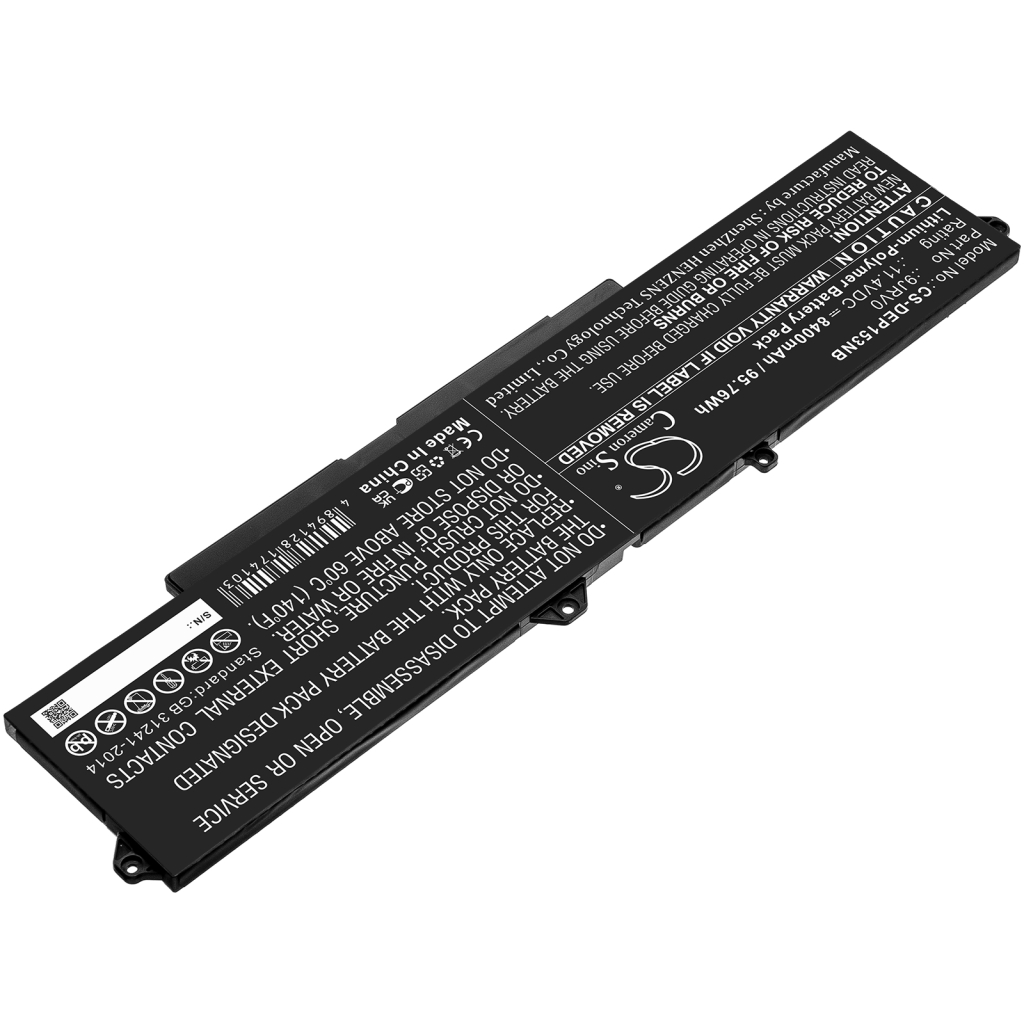 Sostituzione della batteria compatibile per DELL 53XP7,9JRV0