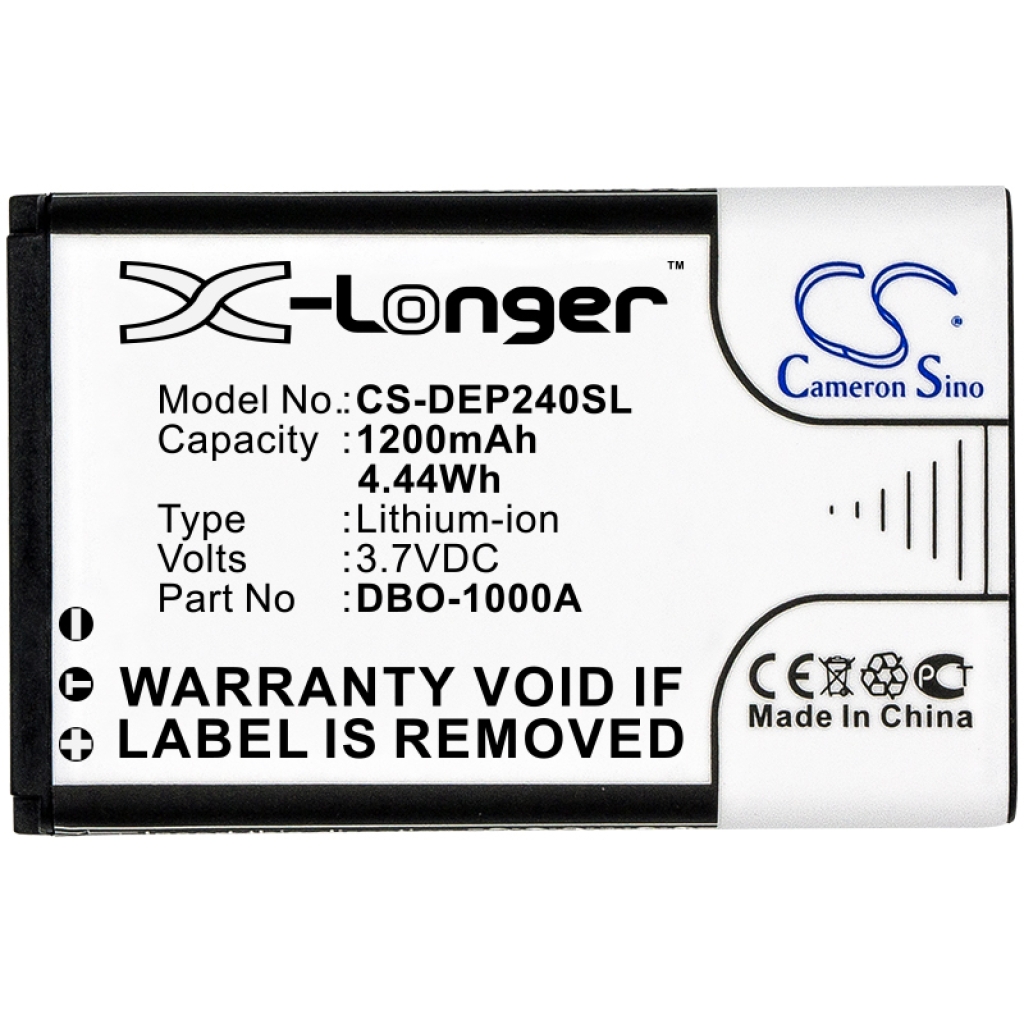 Batteria del telefono cellulare Doro 7001H (CS-DEP240SL)