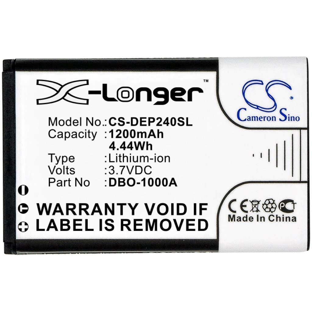 Batterie Sostituisce DBO-1000A