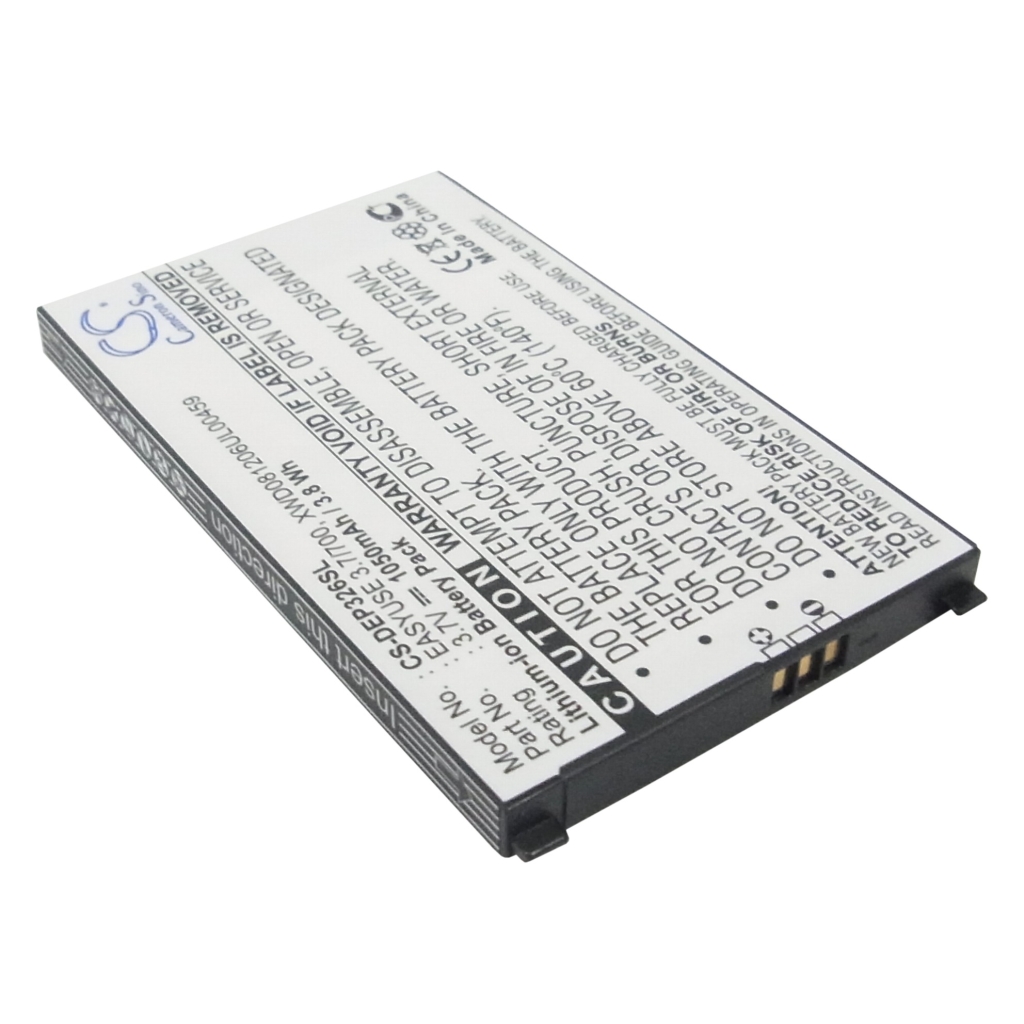Batterie Batteria del telefono cellulare CS-DEP326SL