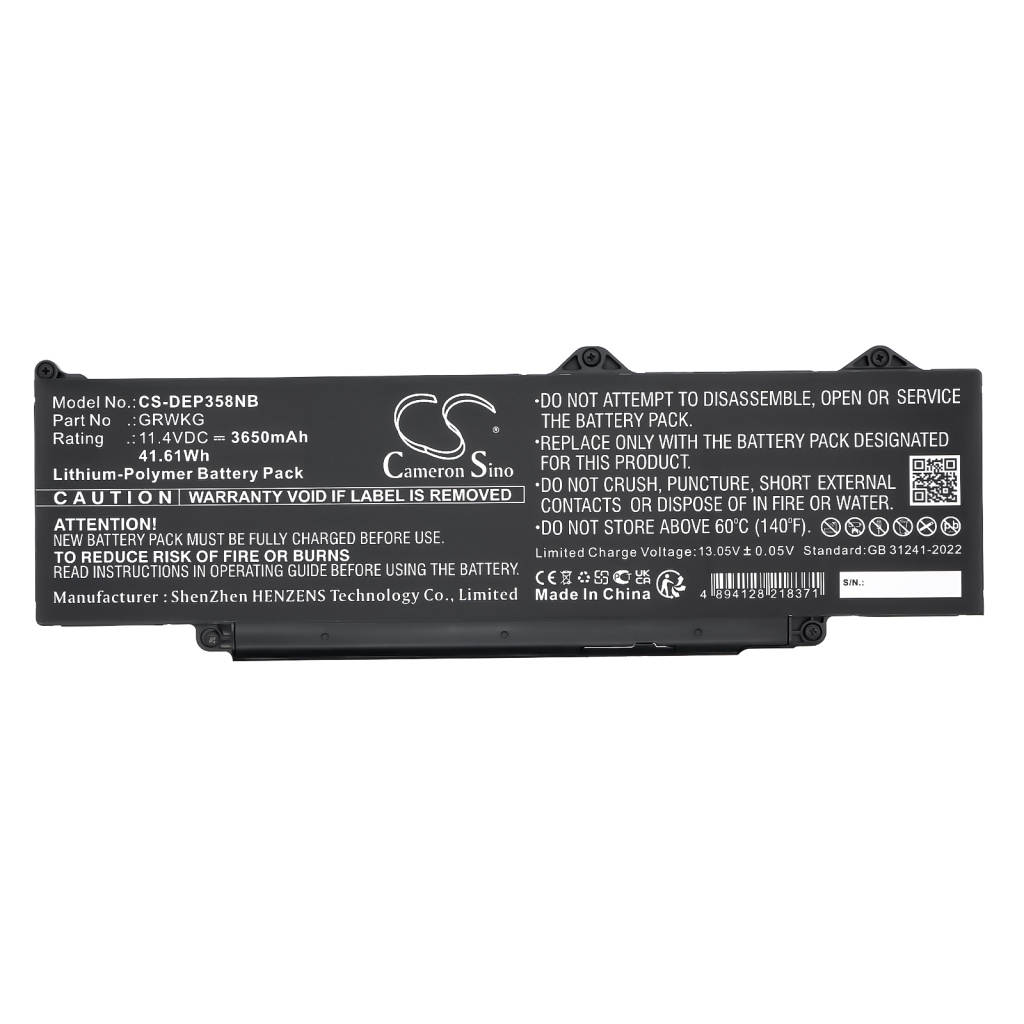 Batterie Sostituisce GRWKG