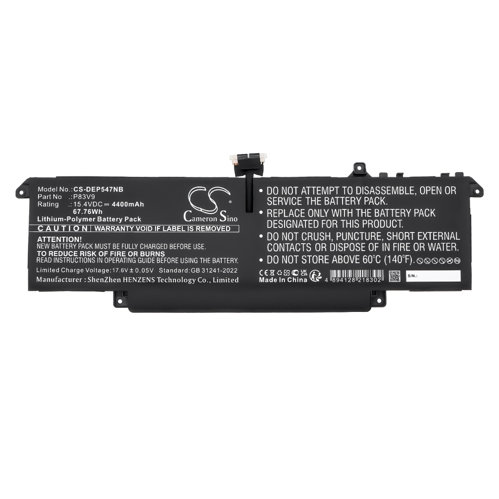 Batterie Sostituisce P83V9