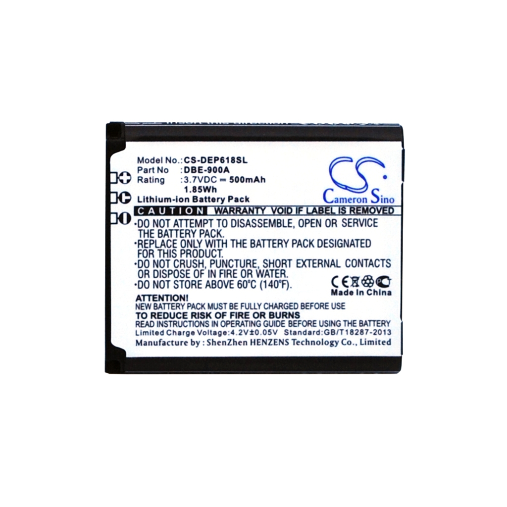 Batterie Batteria del telefono cellulare CS-DEP618SL