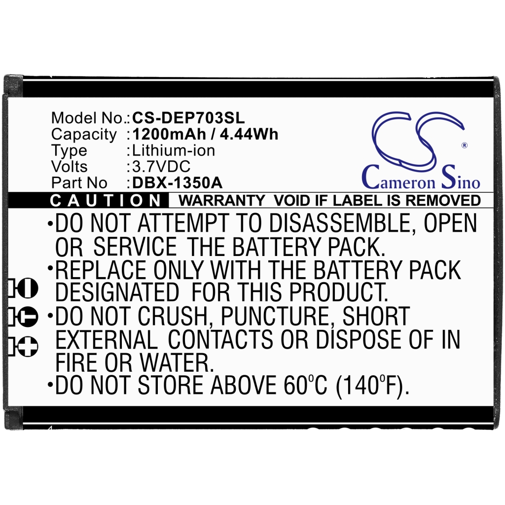 Batteria Sostituisce DBX-1350A
