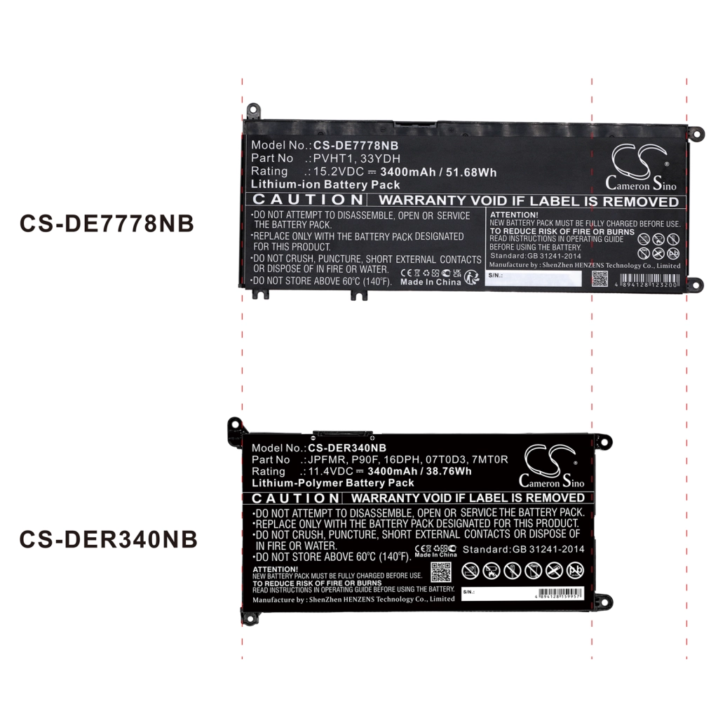 Batteria notebook DELL Inspiron 15-5570-D2545S