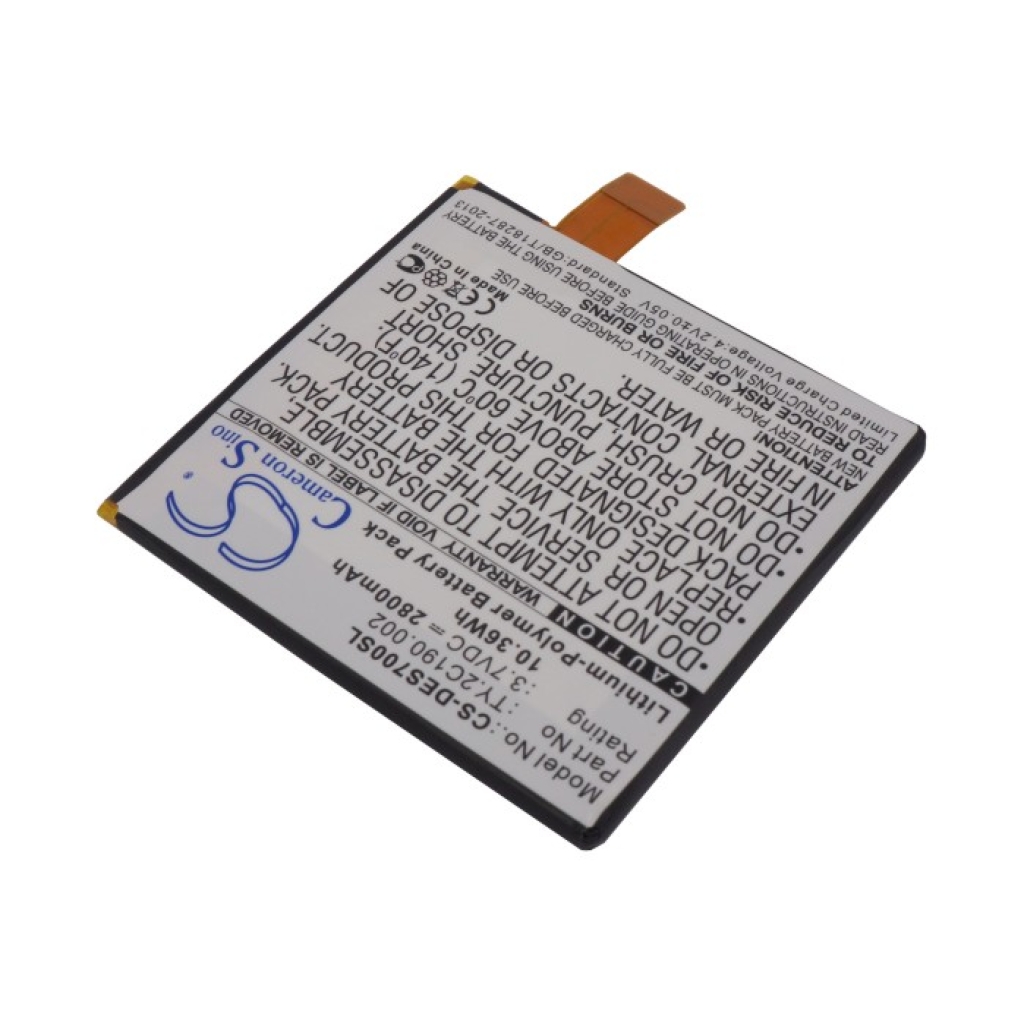 Sostituzione della batteria compatibile per DELL TY.2C190.002