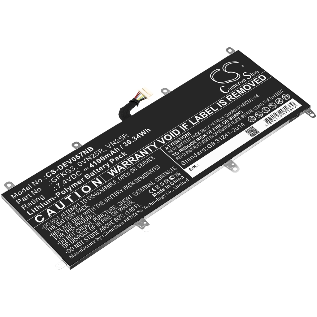 Batterie Sostituisce 0VN25R