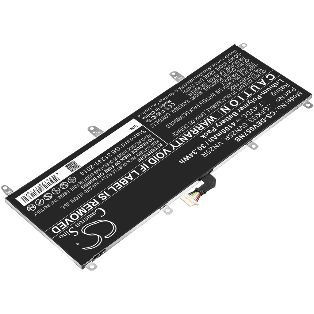 Batterie Sostituisce 0VN25R