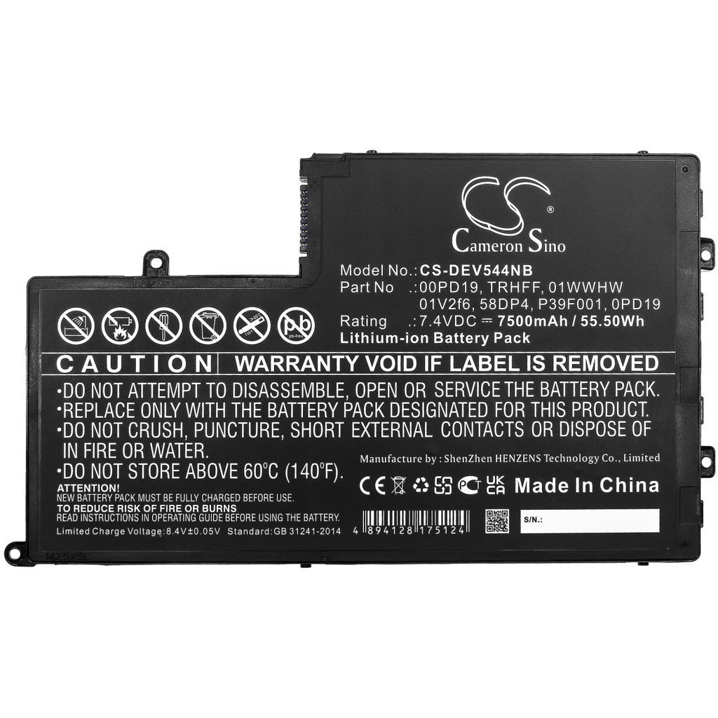 Batterie Sostituisce 00PD19