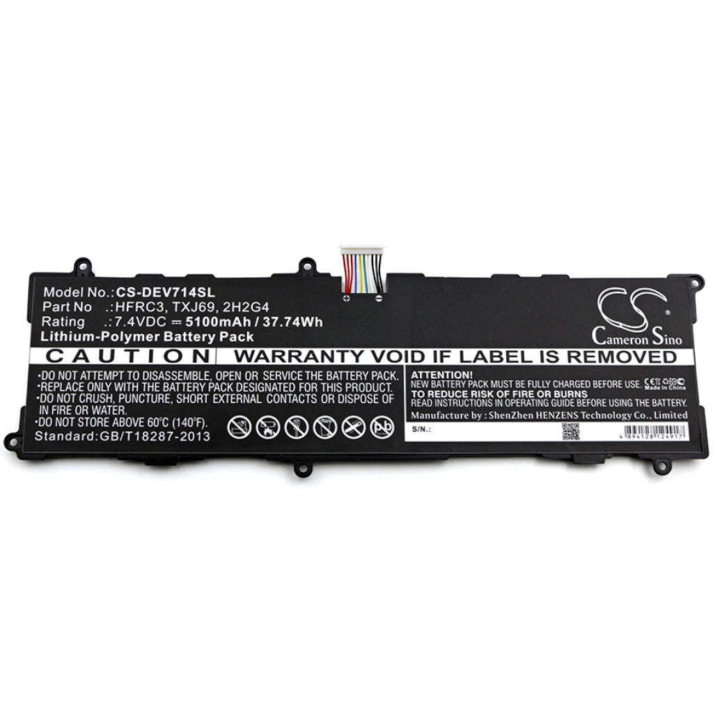 Batteria compressa DELL CS-DEV714SL
