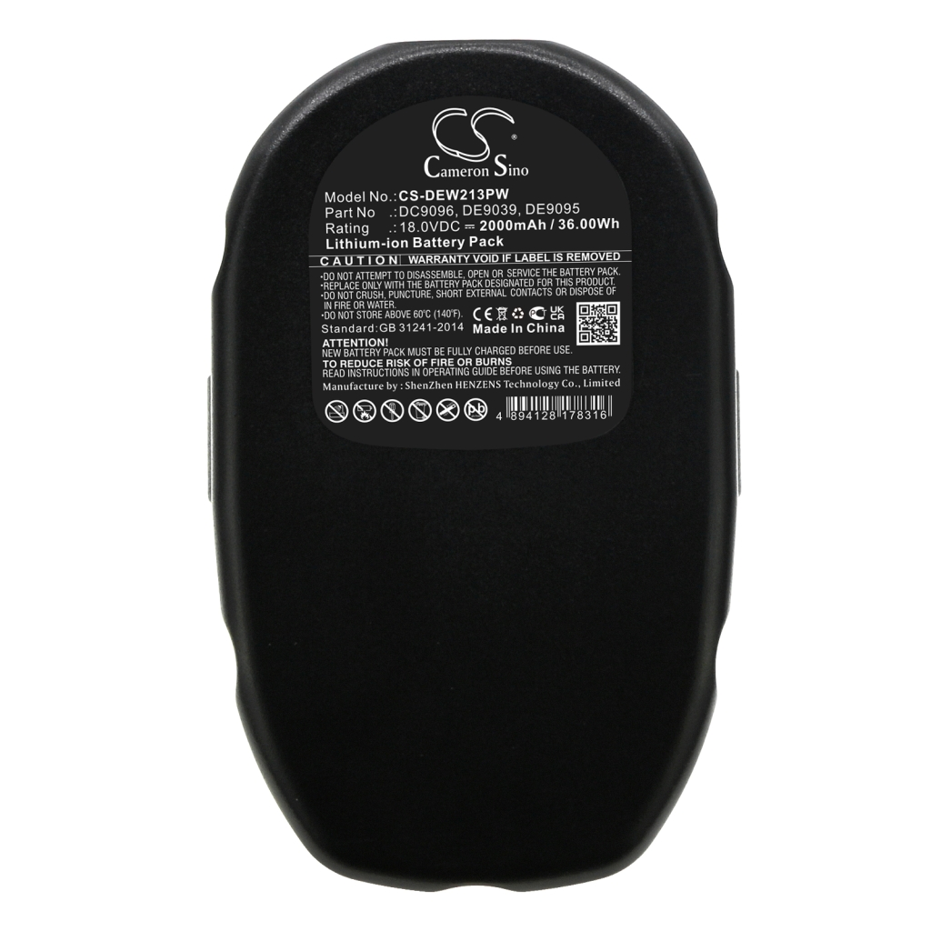 Batterie Sostituisce DW9098