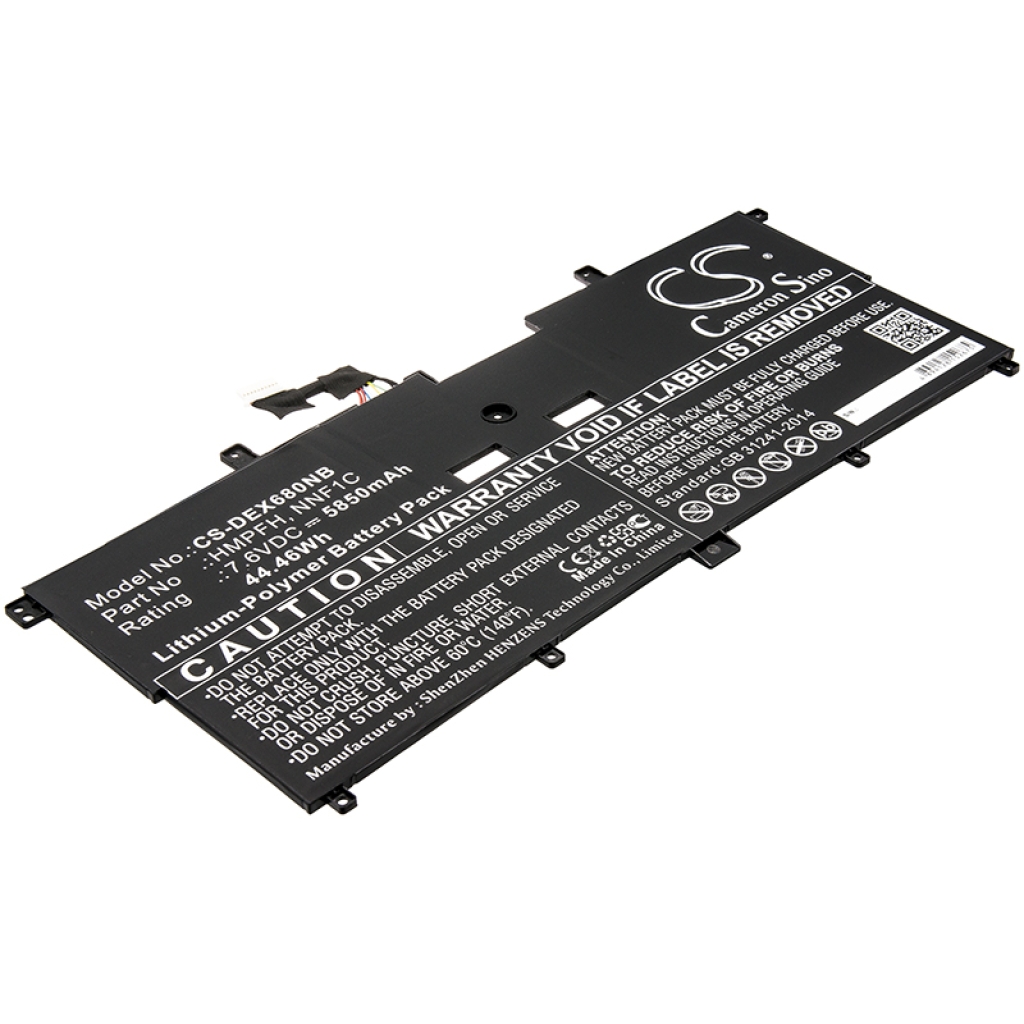 Sostituzione della batteria compatibile per DELL HMPFH,NNF1C
