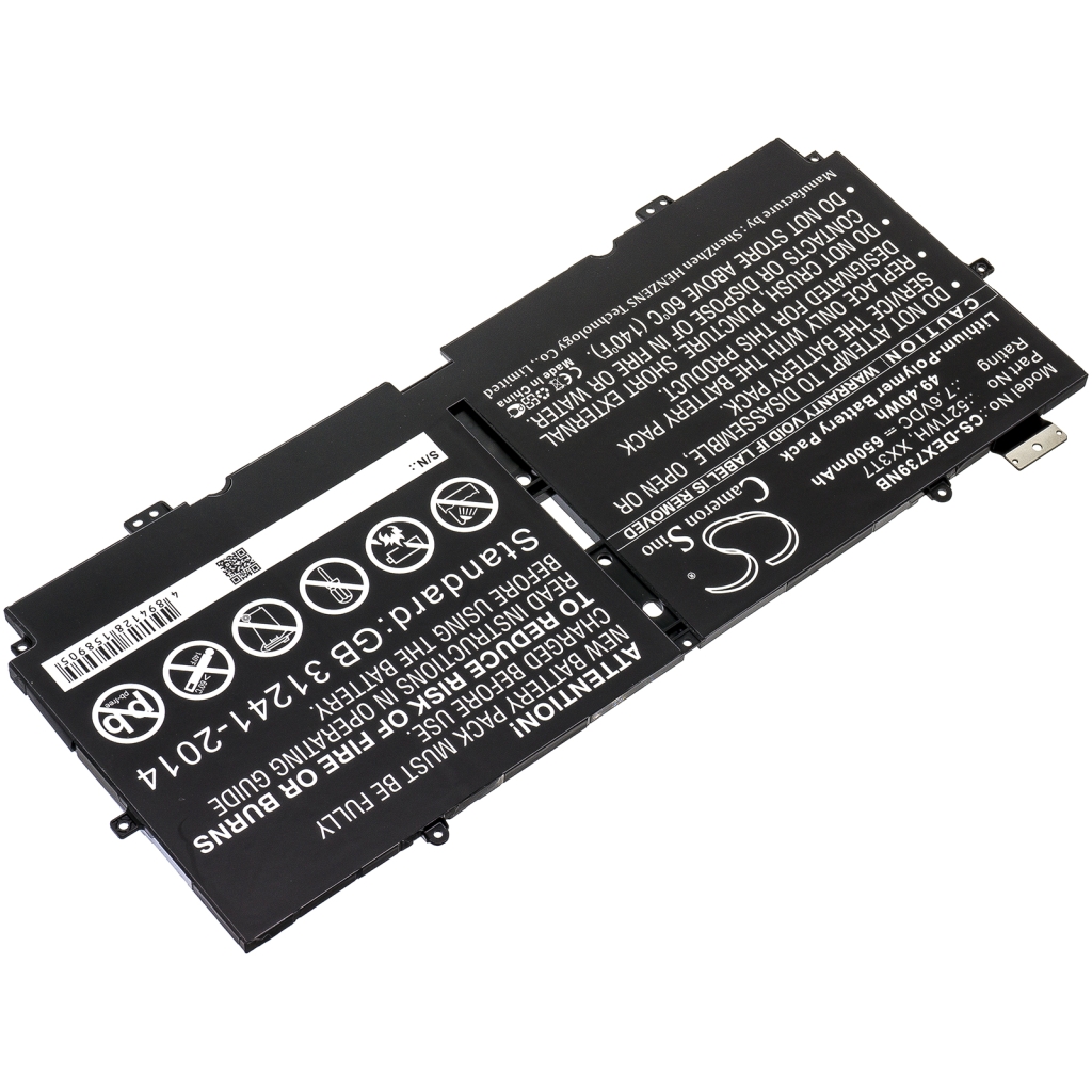 Sostituzione della batteria compatibile per DELL 52TWH,XX3T7